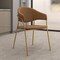 Leisuremod Bella Collection Modern Dining Chair in Brown BC21BR - alternate 7