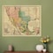 Homeroots 20" X 24" Vintage 1846 Map Of Mexico Wall Art 391972 - alternate 2