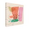 Trademark Fine Art Outdoor Canvas Art - Ana Rut Bre 'Organic Painted 4' Wall Art for Patios, or Gardens 1X26433-OC2424WR - alternate 1