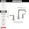 Delta Saylor Two Handle Widespread Bathroom Faucet 3536-SSMPU-DST - alternate 5