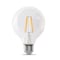 Feit Electric /RP LED Bulb, Globe, G25 Lamp, 60 W Equivalent, E26 Lamp Base, Dimmable, Clear G2560/950CA/FIL/3 - alternate 1