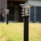 Gama Sonic Black Stainless Steel Bollard Solar Light w/EZ Anchor, 2PK 214BP250070 - alternate 5