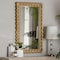 Baxton Studio Vadim Antique Gold Wood Accent Mirror with Seashell Border 254-14108-ZORO - alternate 2