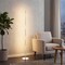 Jonathan Y Pilar 63.75" LED Integrated Floor Lamp, Chrome JYL7006A - alternate 3