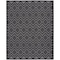Homeroots 8' X 10' Black Indoor Outdoor Area Rug 522112 - alternate 5