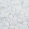 Apollo Tile White 11x13 Bianco Carrara Marble Polished Floor and Wall Mosaic Tile 4.85 sqft/case, 5PK APLDC88G12A - alternate 4