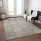 Homeroots 9' X 12' Beige Taupe And Brown Patchwork Washable Indoor Outdoor Area Rug 581573 - alternate 5