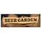 Signmission Beer Garden, 24 Inch, Banner B-72-30348 - alternate 1