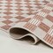 Jonathan Y Aimee Traditional Cottage Checkerboard Salmon/Cream 2 ft. x 8 ft. Indoor/Outdoor Runner Rug TSN204A-28 - alternate 4