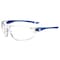 General Electric 03 Series Impact-Resistant Safety Glasses Clear Lens Blue Frame 1 pk GE103C - alternate 1