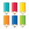 Creative Teaching Press Core Decor, Colorful Doodle Pencils, 6'', Designer Cut-Outs, 72-Piece Set, 3PK 10902 - alternate 3