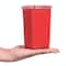 Dealmed Sharps Container 1 Quart Flip Lid Red, 100PK 781901 - alternate 2