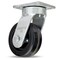 Hamilton Standard Duty Kingpinless Caster, 5"X2" Plastex Phenolic Wheel, 3/4" Straight Roller Bearng, Foot Brake S-52K-5P-FB - alternate 1