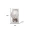 Homeroots 4.5" X 6.75" X 7.75" Alum Globe Bookend Set Of Two, 2PK 364199 - alternate 4