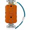 Leviton SmartlockPro GFCI 15A IG/TR/PI Orange GFTR1-IGO - alternate 1