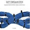 Kable Kontrol Black Cable Zip Ties - UV Resistant, 8 in L, 2.16 in Max Bundle Dia., Black, Nylon 6-6, 100 PK CT-08-75-100-BK - alternate 3
