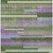 Homeroots 10' X 14' Moss Green Olive Green And Purple Striped Washable Indoor Outdoor Area Rug 613271 - alternate 4