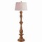 Jonathan Y Taylor 67" Rustic Farmhouse Spindled Resin LED Floor Lamp, Brown Wood Finish JYL3000A - alternate 1