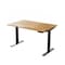Homeroots 60" Adjustable Brown and Black Standing Desk 397743 - alternate 3