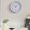 Clockswise Blue 14-In Analog Clock - Silent, Non-Ticking for Wall - Battery-Operated Perfect for Home QI004744.BL.14 - alternate 4