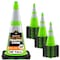 Xpose Safety Traffic Safety Cone, 28 in, Premium PVC, Dual 6 in & 4 in Reflective Collar, Lime Green, 24 pk LTC28-64-24-X - alternate 1