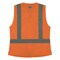 Ergodyne Hi-Vis Vest, 3XL, 30 " L, Orange, Polyester 22437 - alternate 4