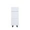 Cambridge Radiance 12 in. W x 21 in. D x 34.50 in. H Ready to Assemble Slab Bath Cabinet in White Gloss SA-VDB12-WG-KIT - alternate 1