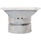 Selkirk Horizontal Termination Pipe Cap, 3 in ID x 8 in OD Dia, Galvanized 243805 - alternate 2