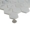 Apollo Tile 12x12 Bianco Carrara Marble Honed Floor and Wall Mosaic Tile 4.83 sqft/case, 5PK APLKB88G03HA - alternate 3