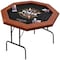 Serenelife Casino Poker Table Foldable SLPTH740 - alternate 1