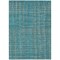 Homeroots 3' X 5' Teal Blue Gray And Brown Striped Washable Indoor Outdoor Area Rug 597433 - alternate 4