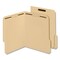 Pendaflex Fastener Folders, 1/3-Cut Tab: Assorted, Expands 0.75", 2 Fasteners, Letter Size, Manila, 50PK 24537R - alternate 3