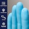 Safety Zone Nitrile Powder Free 4 mil Exam Gloves - Blue, Sm - Case of 2000 MIR162 - alternate 2