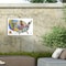 Trademark Fine Art Outdoor Canvas Art Design Turnpike License Plate Map USA 2 Wall Art for Patios, or Gardens ALI1261-OC3047WR - alternate 4