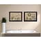 Homeroots Set Of Two Bath Time 2 Black Framed Print Bathroom Wall Art, 2PK 407156 - alternate 2