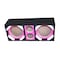 Deejay Led Two 8-in Woofers plus Two Tweeters Pink Empty Chuchera Speaker Enclosure D8T2PINK - alternate 4