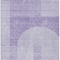 Homeroots 3' X 5' Lavender And Purple Geometric Washable Indoor Outdoor Area Rug 582722 - alternate 3