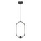 Z-Lite Saros Matte Black 1 Light Pendant 4101-10MB-LED - alternate 1