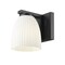 Z-Lite Naya 1-Light Wall Sconce, 5 in W, Matte Black 7518-1S-MB - alternate 3