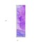 Homeroots 8' Purple Abstract Washable Non Skid Indoor Outdoor Runner Rug 559767 - alternate 4