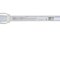 Simple Spaces Shower Curtain Rod, 7-1/2 lb, 41 to 76 in L Adjustable, 1 in Dia Rod, Steel, Powder-Coated SD-SR41-W3L - alternate 2