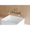 Kingston Brass Double-Handle Wall Mount Bathroom Faucet, Antique Brass KS7253PL - alternate 3