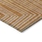 Homeroots 8' Copper And Ivory Round Geometric Washable Indoor Outdoor Area Rug 600854 - alternate 2