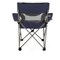 Picnic Time Family Of Brands Campsite Camp Chair, Navy Blue with Gray Accents 806-00-138-000-0 - alternate 4