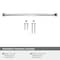 Amerock Revitalize 12-5/8 inch 320mm Center-to-Center Polished Nickel Cabinet Pull BP55355PN - alternate 3