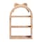 Bali & Pari Creusa Natural Rattan Display Shelf Woven Bow Accent 266-14572-ZORO - alternate 3