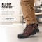 Handpoint Mens 6 in Soft Toe Work Boots-Waterproof Full Grain Leather Safety Boots, 10.5 80N03-EE-10.5 - alternate 5