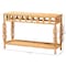 Bali & Pari Dolby Natural Rattan Console Table 263-14317-ZORO - alternate 2