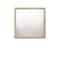Homeroots 40" Natural Square Wood Framed Accent Mirror 485904 - alternate 1