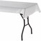 Genuine Joe Banquet Plastic Tablecovers - 300' x 40 White, 6PK GJO10324CT - alternate 2